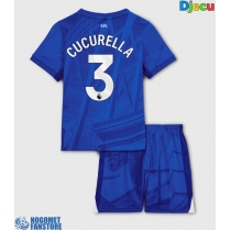 Chelsea Marc Cucurella #3 Domaci Dres za djecu 2025-26 Kratak Rukav (+ Kratke hlače)